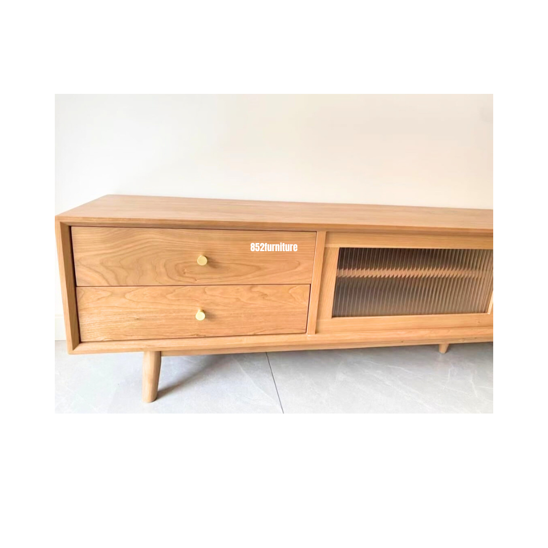 (包送貨安裝 | Delivery and Assembly Included) A535櫻桃木電視櫃 (tv cabinet)