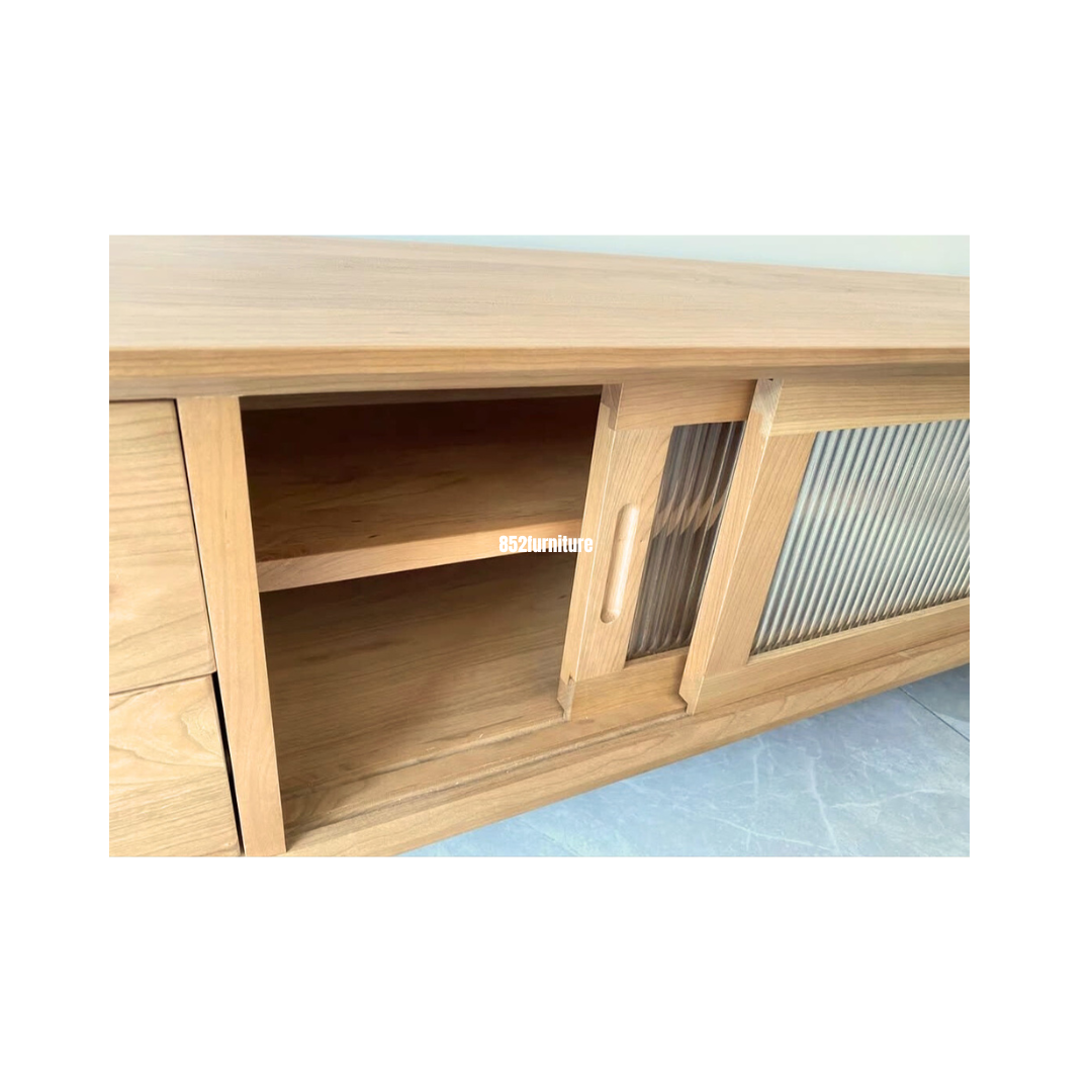 (包送貨安裝 | Delivery and Assembly Included) A535櫻桃木電視櫃 (tv cabinet)