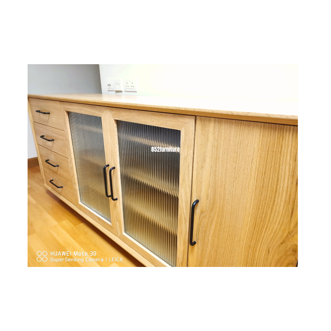 (包送貨安裝 | Delivery and Assembly Included) A538白蠟木餐邊櫃 (Ash dining sideboard)