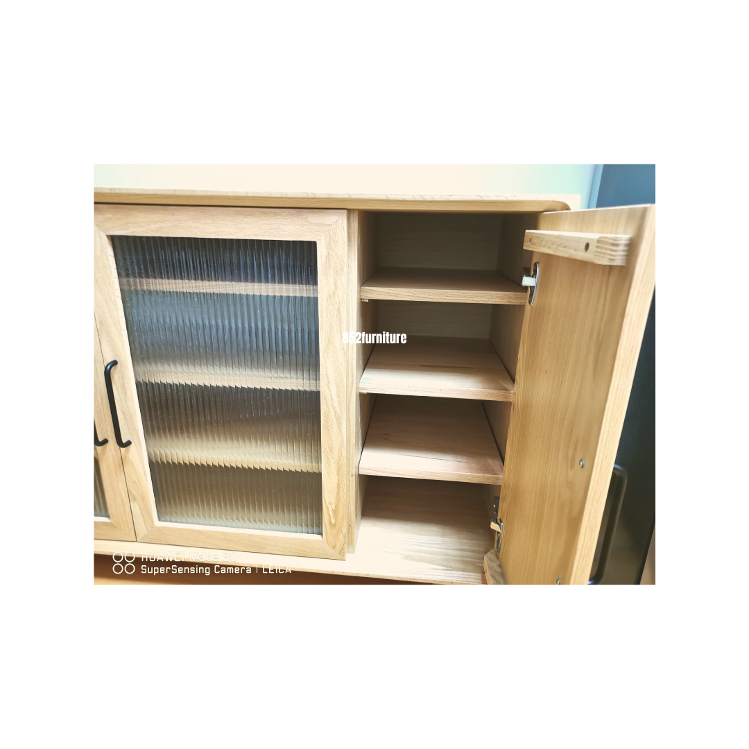 (包送貨安裝 | Delivery and Assembly Included) A538白蠟木餐邊櫃 (Ash dining sideboard)