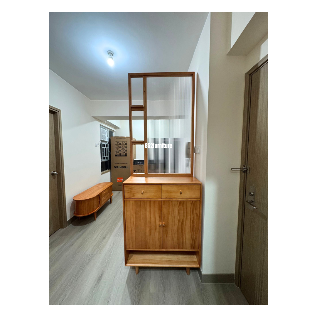 (包送貨安裝 | Delivery and Assembly Included) A539日式屏風鞋櫃 (folding screen shoe cabinet)