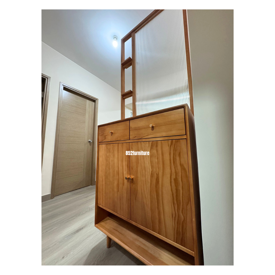 (包送貨安裝 | Delivery and Assembly Included) A539日式屏風鞋櫃 (folding screen shoe cabinet)