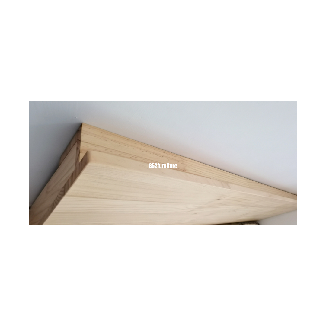 (包送貨安裝 | Delivery and Assembly Included) A542油壓實木大床 (hydraulic press bed frame)