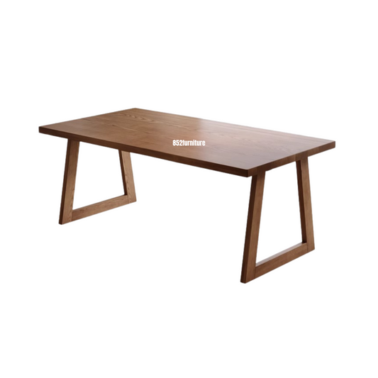 (包送貨安裝 | Delivery and Assembly Included)  A543日式實木餐桌 (不連椅）(dining table,no chair)