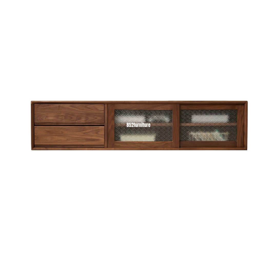 (包送貨安裝 | Delivery and Assembly Included) A544日式海棠玻璃電視櫃 (tv cabinet)