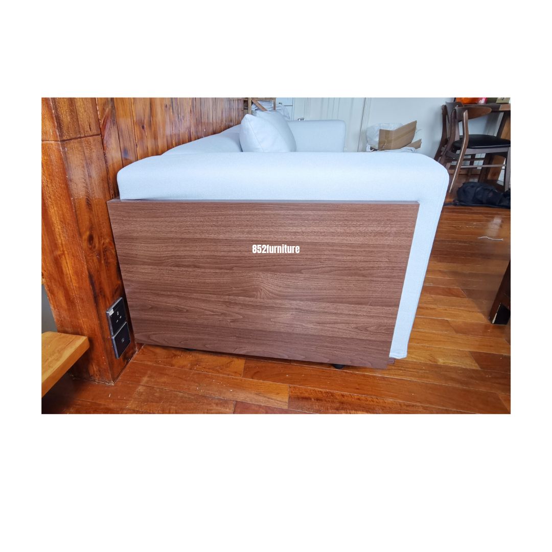 (包送貨安裝 | Delivery and Assembly Included) A545日式木制布梳化(wooden fabric sofa)