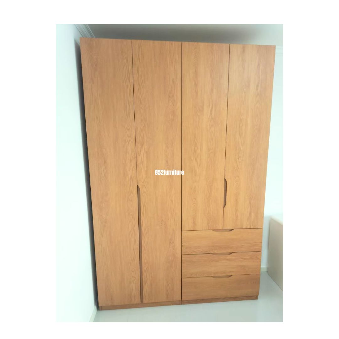 (包送貨安裝 | Delivery and Assembly Included) A549橡木衣櫃 (Oak wardrobe)