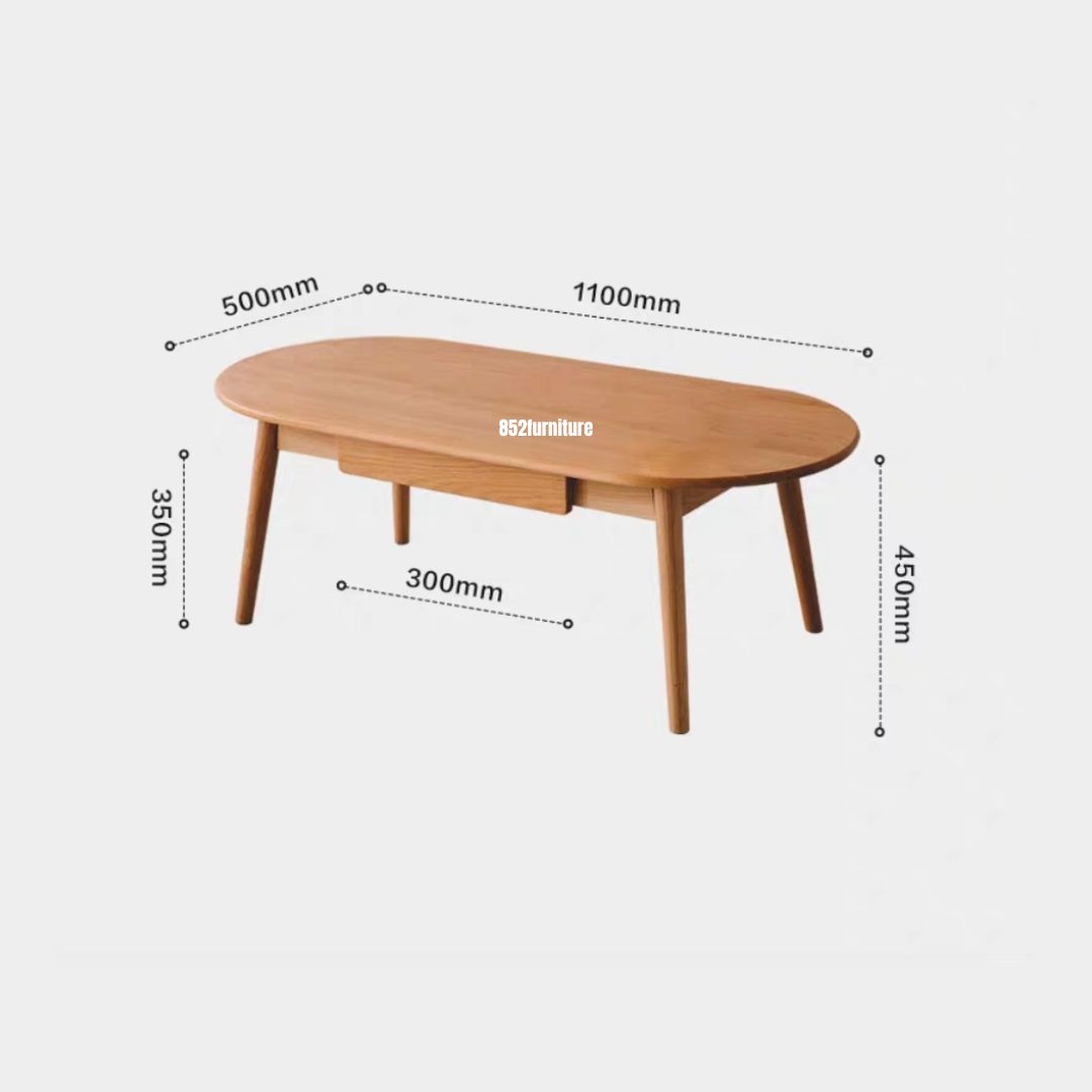 (包送貨安裝 | Delivery and Assembly Included) A550 櫻桃木茶几 (cherry coffee table)