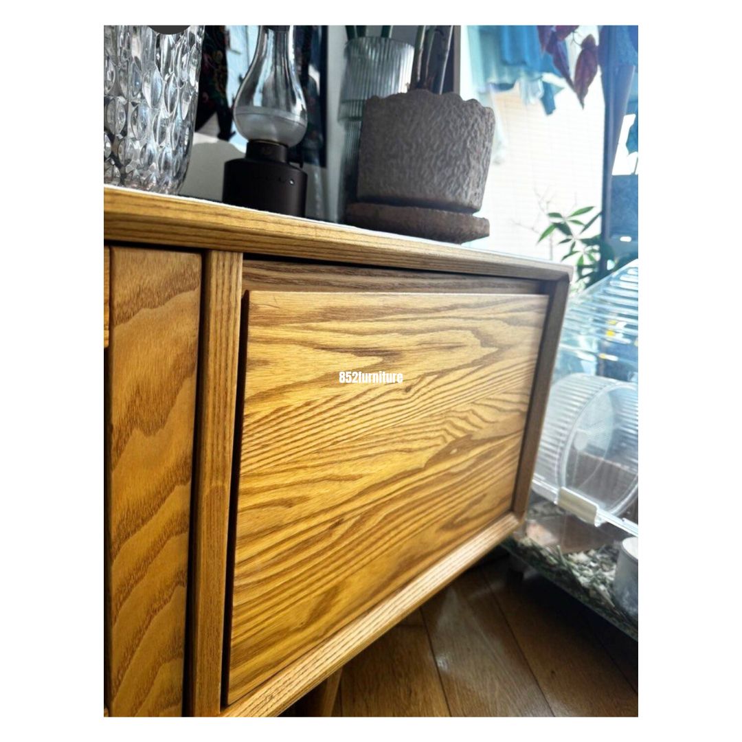 (包送貨安裝 | Delivery and Assembly Included) A551 實木電視櫃 (wooden tv cabinet)