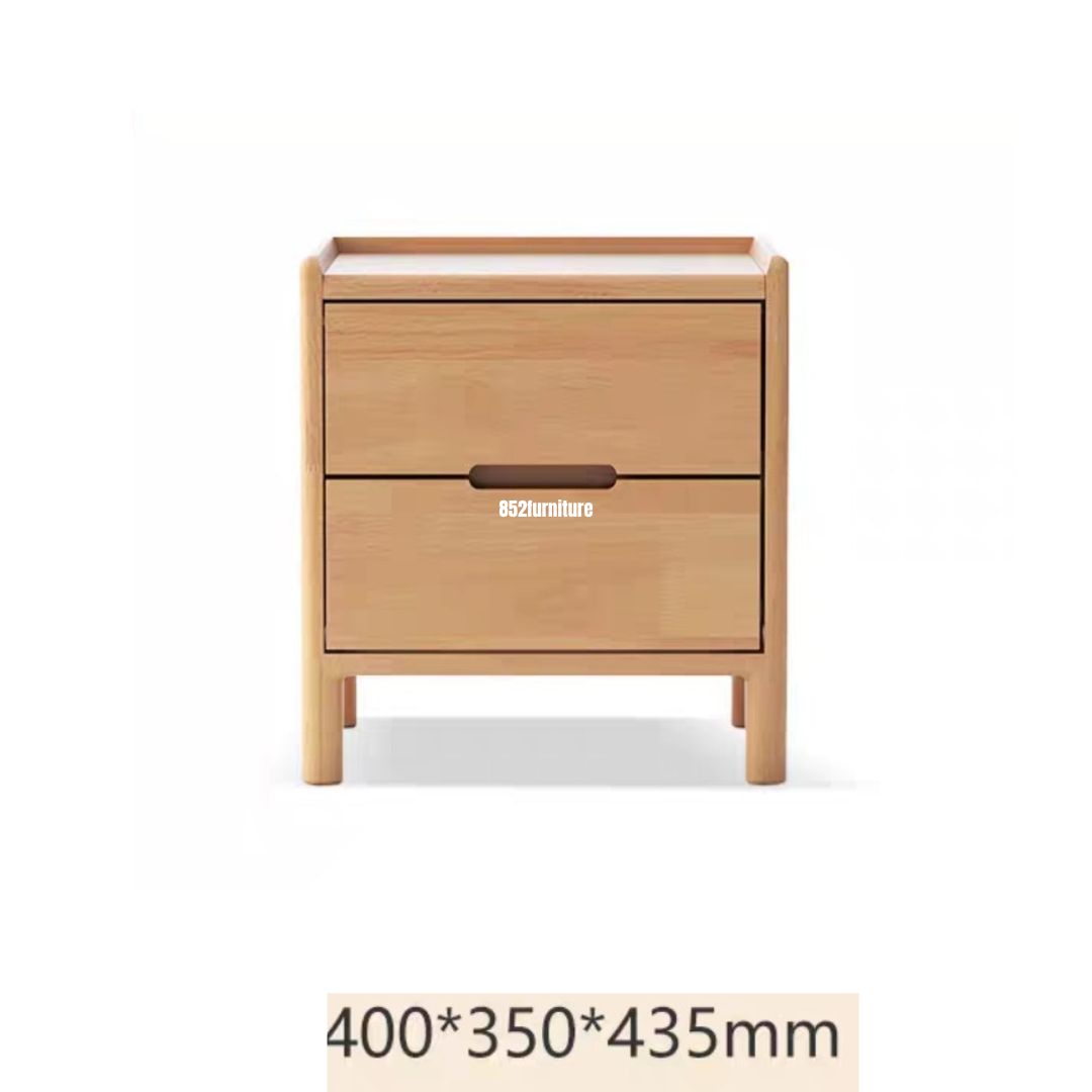 (包送貨安裝 | Delivery and Assembly Included) A560日式床頭櫃 (Woodedn bedside table)