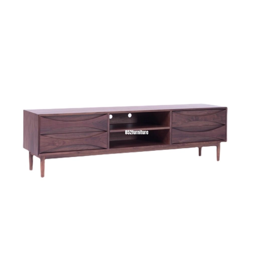 (包送貨安裝 | Delivery and Assembly Included) A563實木電視櫃 (solid wood tv cabinet)
