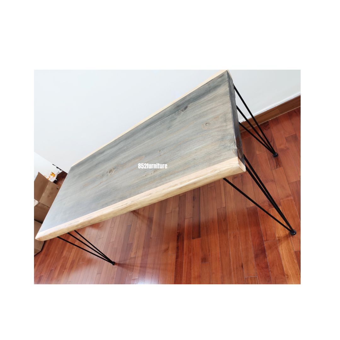 (包送貨安裝 | Delivery and Assembly Included) A567原木實木餐桌 (dining table)