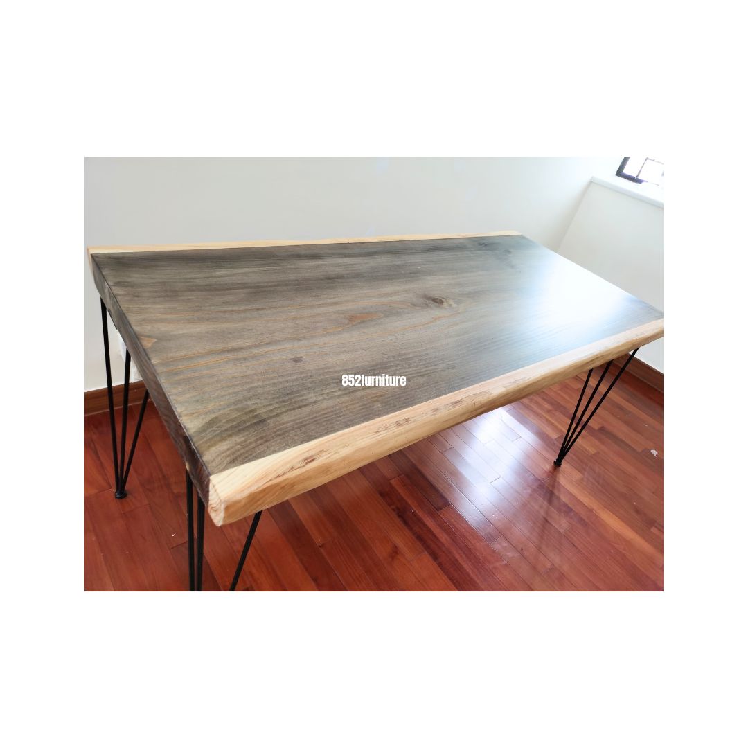 (包送貨安裝 | Delivery and Assembly Included) A567原木實木餐桌 (dining table)
