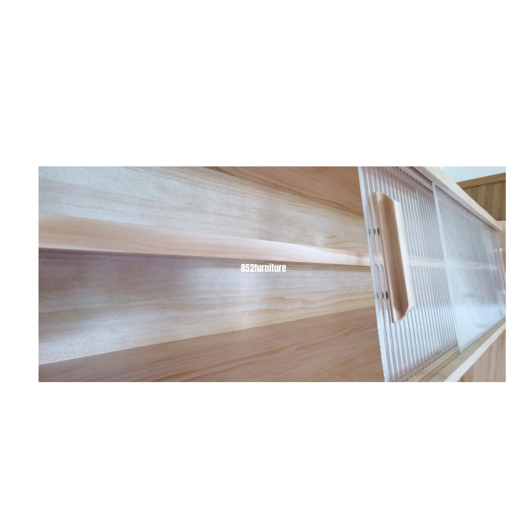 (包送貨安裝 | Delivery and Assembly Included) A561 藤織面餐邊櫃 (Rattan Dining sideboard)