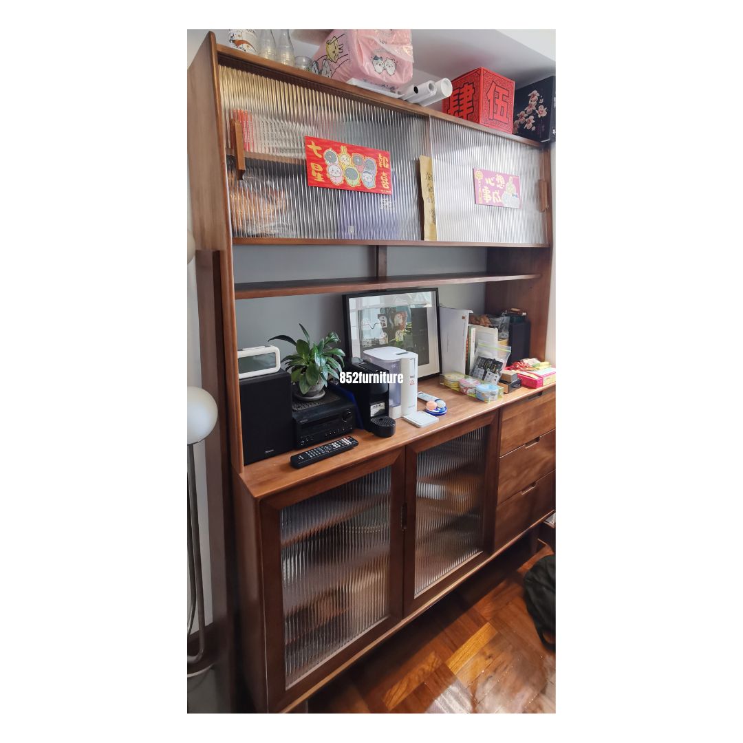 (包送貨安裝 | Delivery and Assembly Included) A573長虹玻璃餐邊櫃 (dining sideboard)