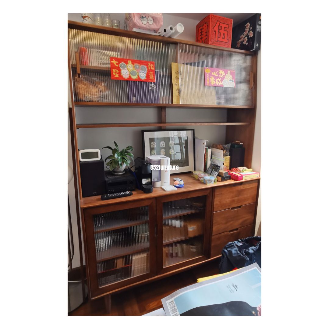 (包送貨安裝 | Delivery and Assembly Included) A573長虹玻璃餐邊櫃 (dining sideboard)