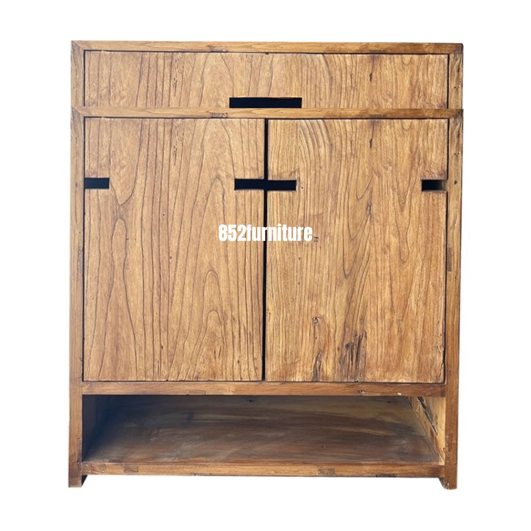 (包送貨安裝 | Delivery and Assembly Included) A575老榆木鞋櫃 (Elm shoe cabinet)