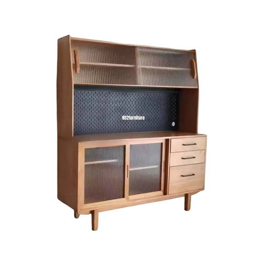 (包送貨安裝 | Delivery and Assembly Included) A577日式實木餐邊櫃 (dining sideboard)