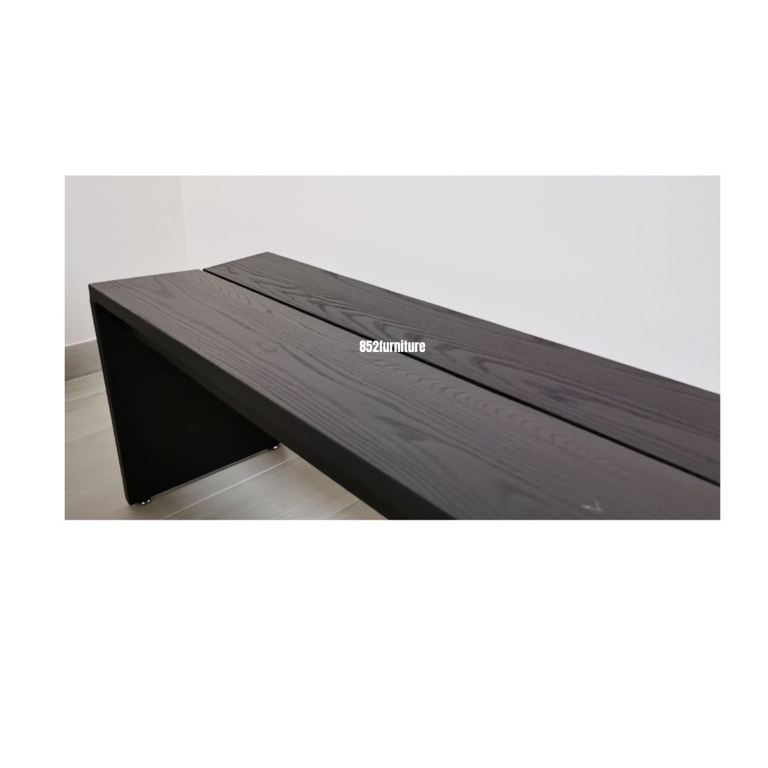 (包送貨安裝 | Delivery and Assembly Included)  A059 日式實木長椅 (Wooden bench)