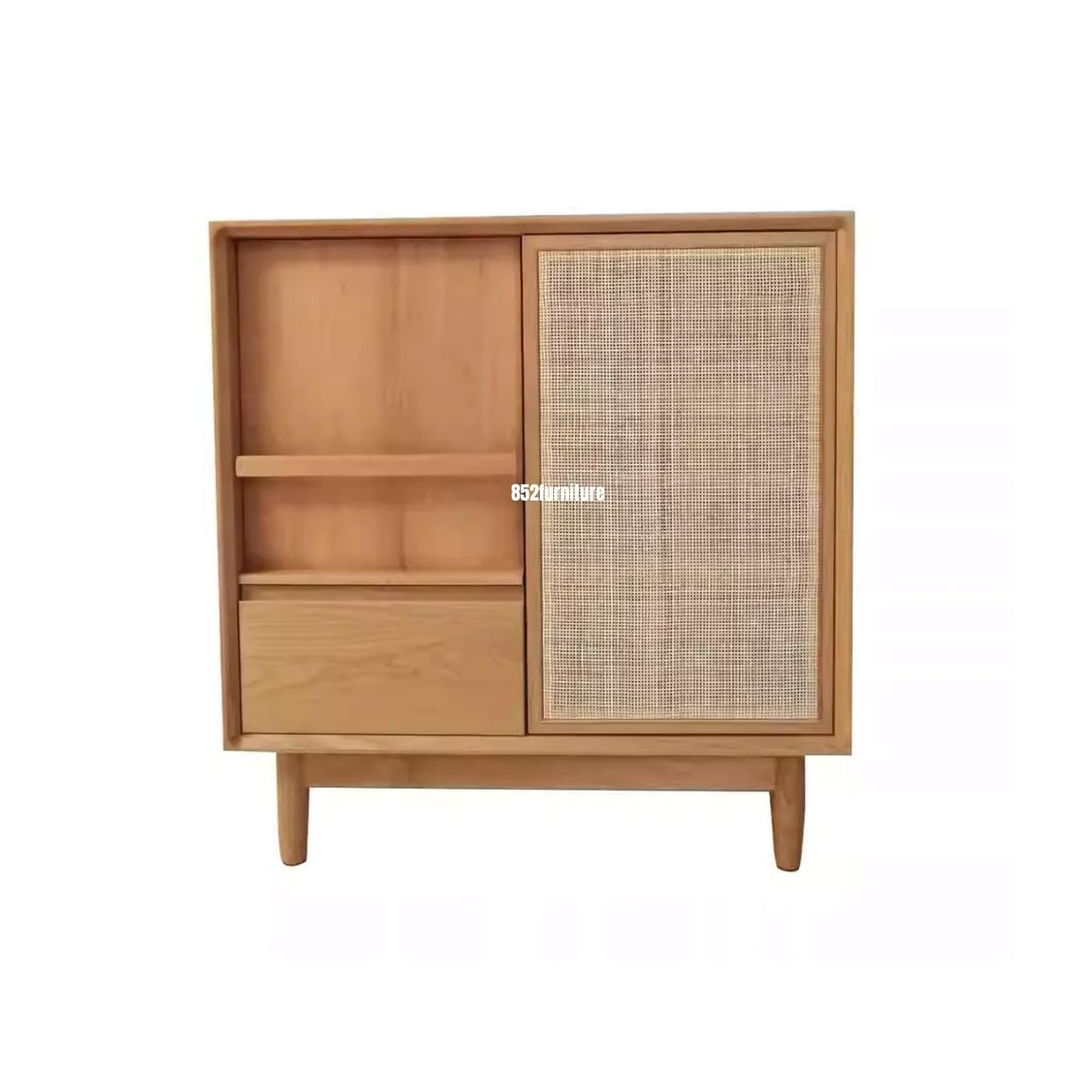 (包送貨安裝 | Delivery and Assembly Included) A587藤織面餐邊櫃 (Dining sideboard)