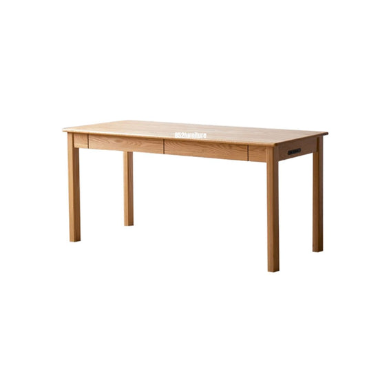 (包送貨安裝 | Delivery and Assembly Included) A588 日式橡木書枱 (Oak Desk)