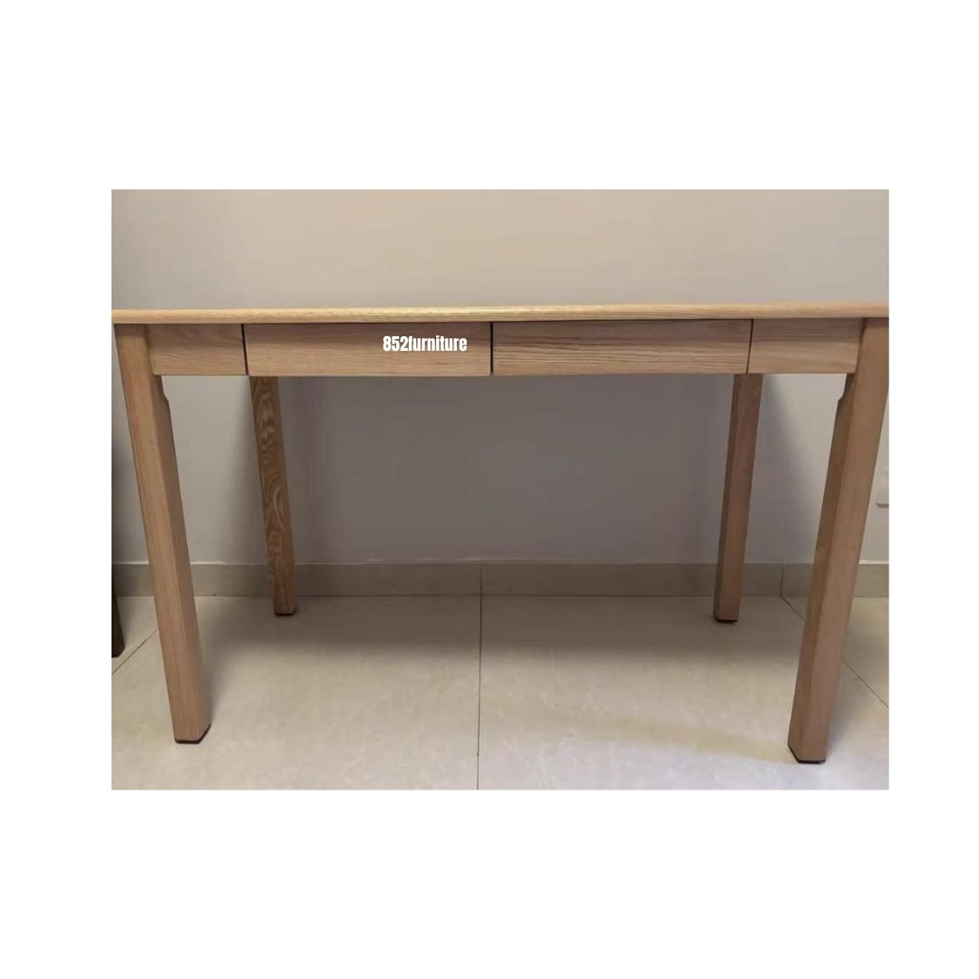 (包送貨安裝 | Delivery and Assembly Included) A588 日式橡木書枱 (Oak Desk)