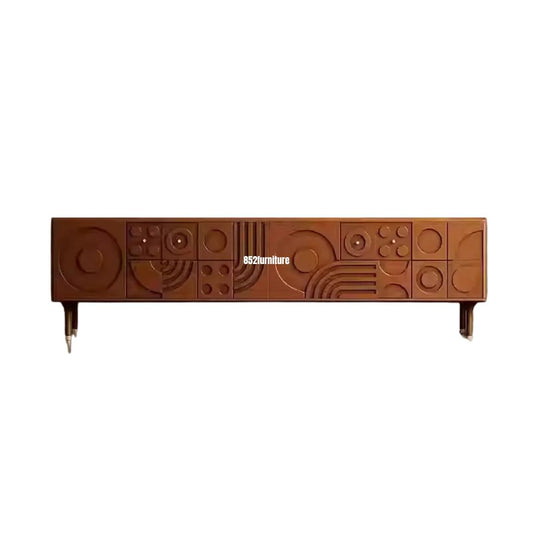 (包送貨安裝 | Delivery and Assembly Included) A596 圖案電視櫃 (Pattern tv cabinet)
