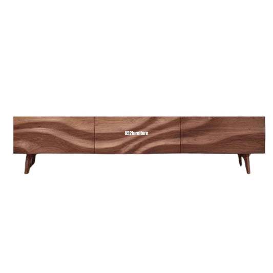 (包送貨安裝 | Delivery and Assembly Included) A321水紋實木電視櫃 (solid wood tv cabinet)