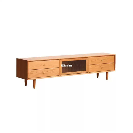 (包送貨安裝 | Delivery and Assembly Included) A007 實木電視櫃 (tv cabinet)