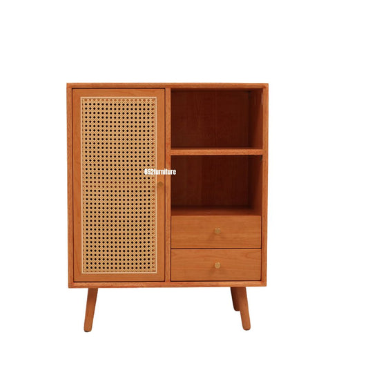(包送貨安裝 | Delivery and Assembly Included) A598藤織面餐邊櫃 (Dining sideboard)