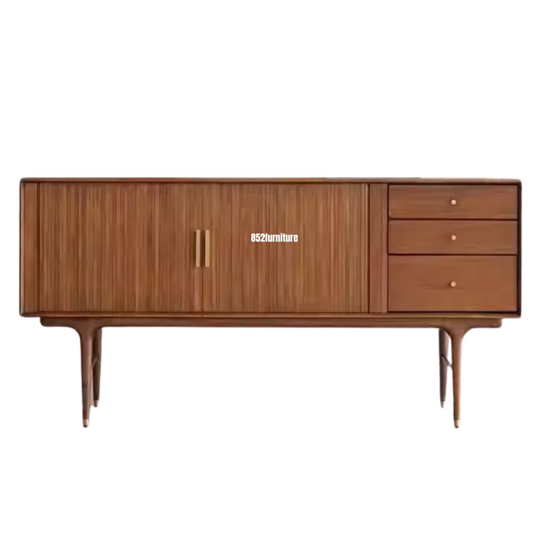 (包送貨安裝 | Delivery and Assembly Included) A603 實木千頁電視櫃 (tv cabinet)