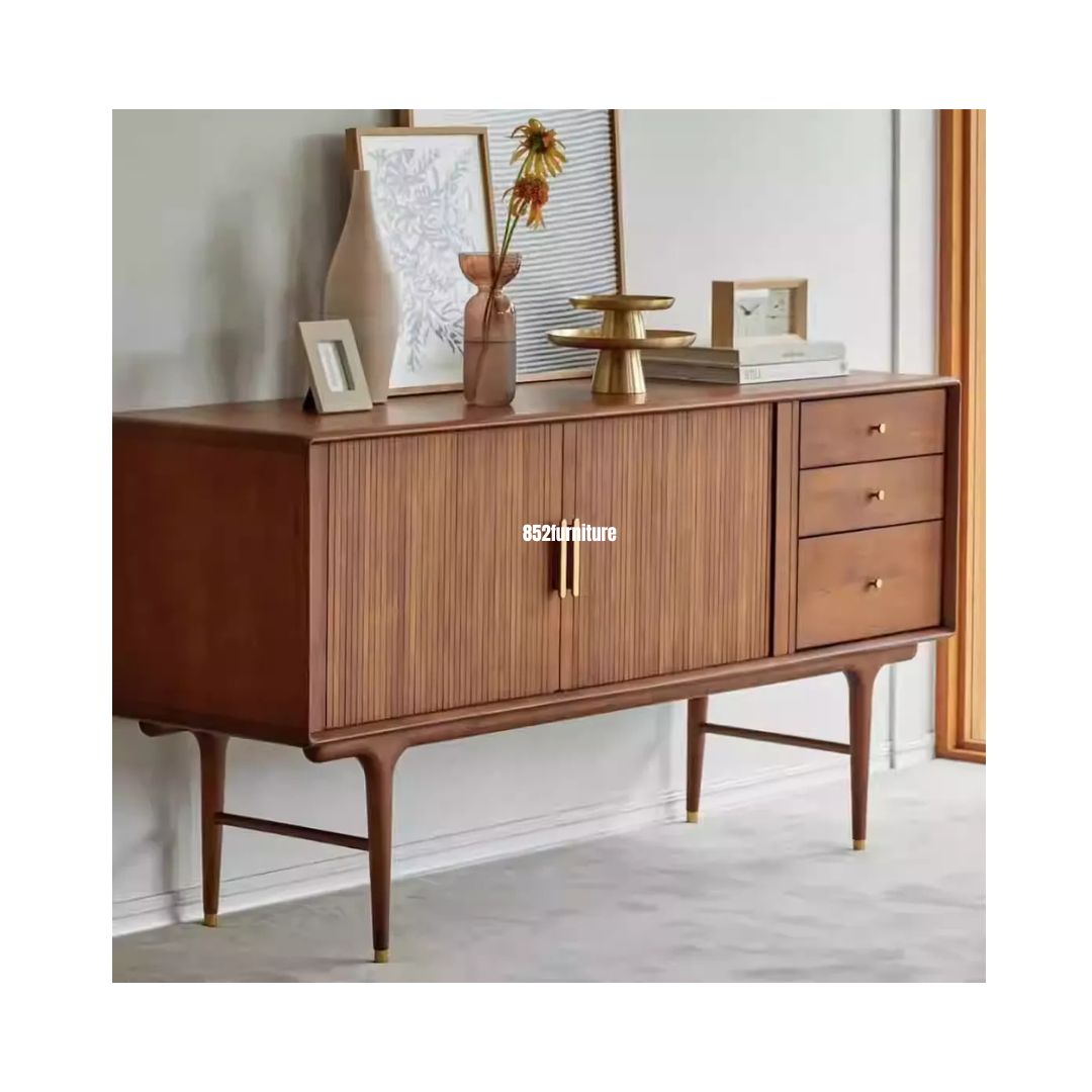(包送貨安裝 | Delivery and Assembly Included) A603 實木千頁電視櫃 (tv cabinet)