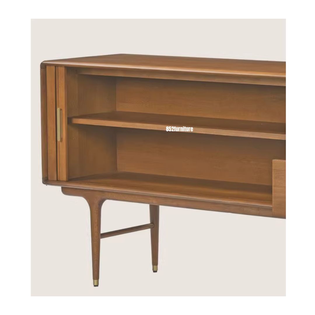 (包送貨安裝 | Delivery and Assembly Included) A603 實木千頁電視櫃 (tv cabinet)