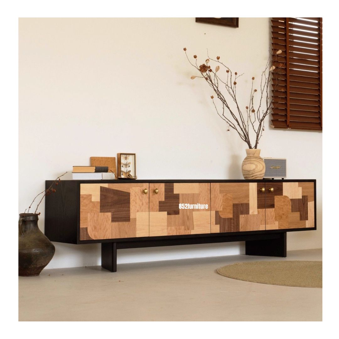 (包送貨安裝 | Delivery and Assembly Included) A608 特色電視櫃 (wooden tv cabinet)