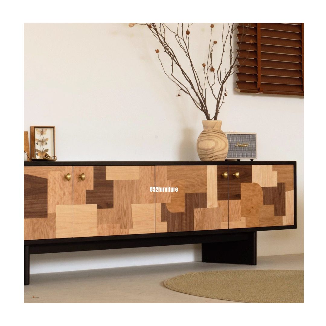 (包送貨安裝 | Delivery and Assembly Included) A608 特色電視櫃 (wooden tv cabinet)