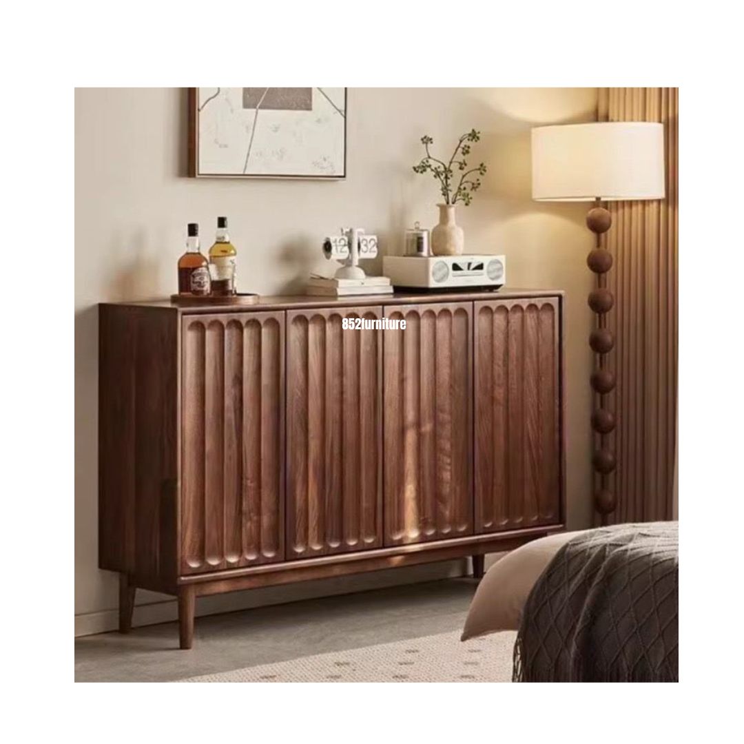 (包送貨安裝 | Delivery and Assembly Included) A610北歐餐邊櫃 (Wooden Sideboard)