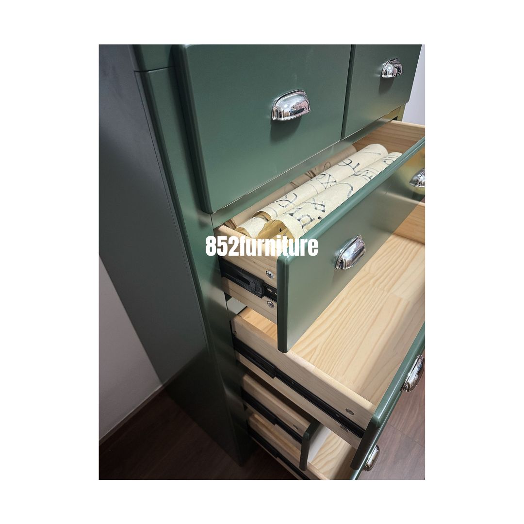 (包送貨安裝 Delivery and Assembly Included) A613 复古斗櫃 (Retro chest of drawers)