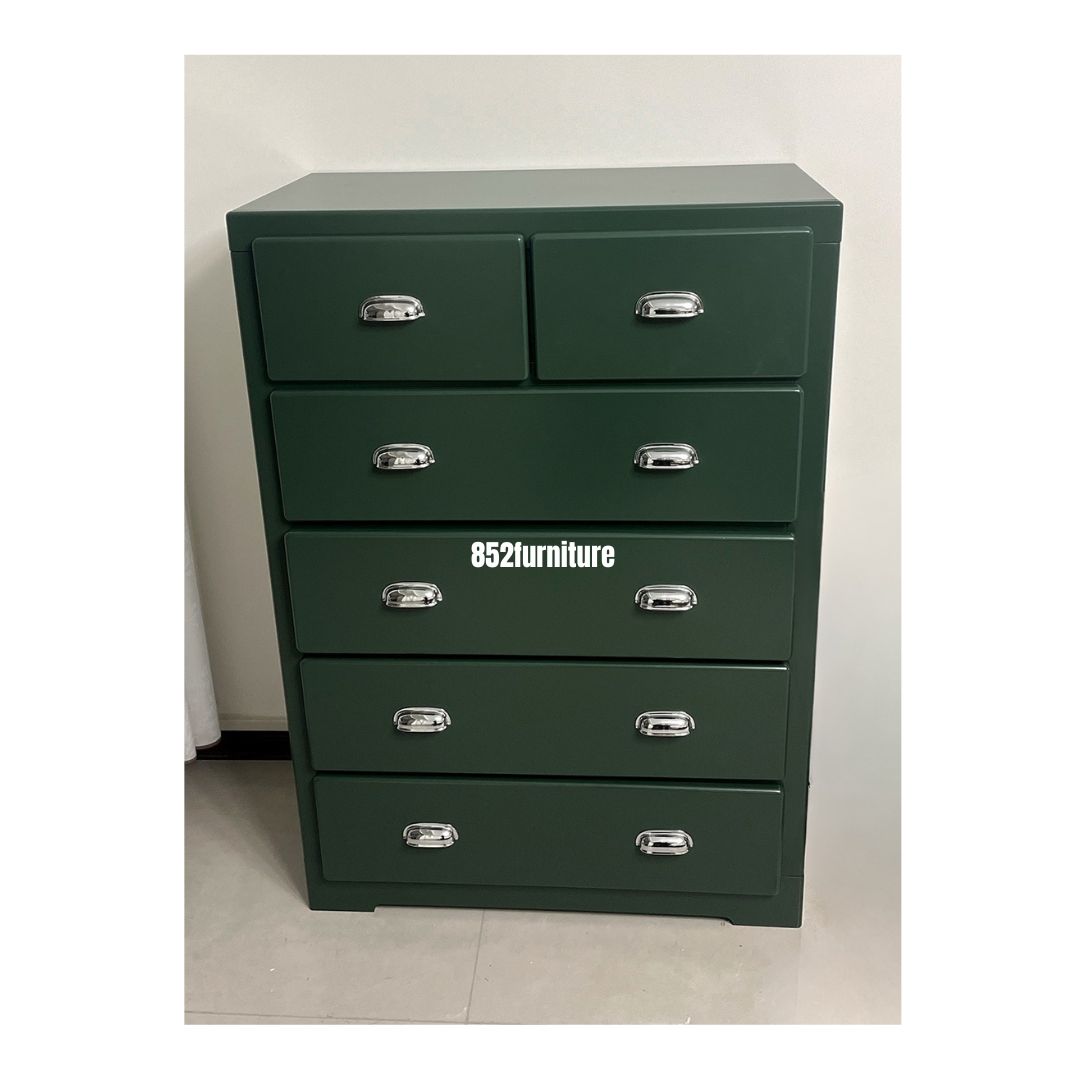 (包送貨安裝 Delivery and Assembly Included) A613 复古斗櫃 (Retro chest of drawers)