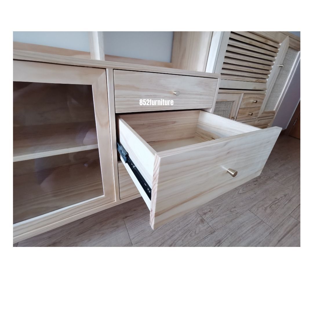 (包送貨安裝 | Delivery and Assembly Included) A066實木餐邊櫃 (dining sideboard)
