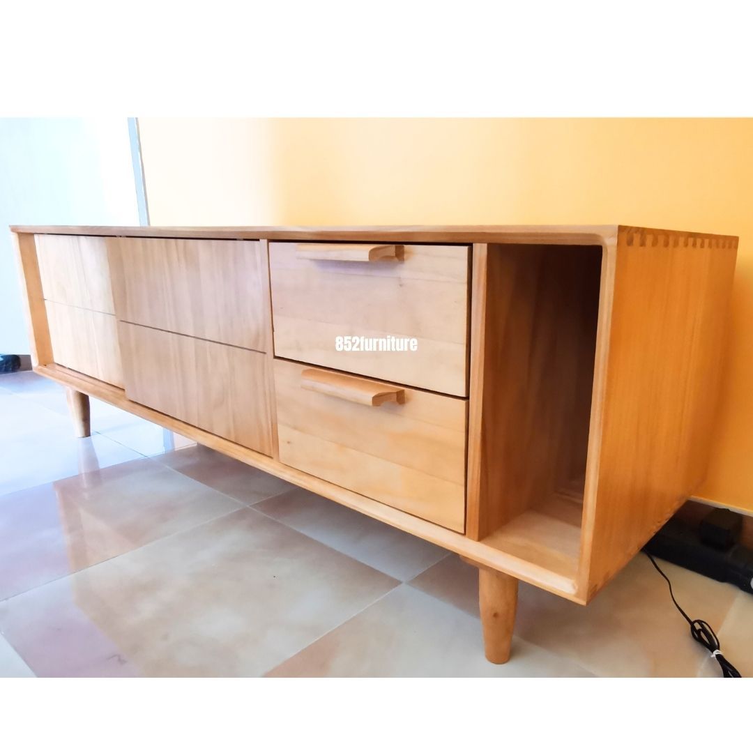 (包送貨安裝 | Delivery and Assembly Included) A252日式電視櫃 (Wooden Tv Cabinet)