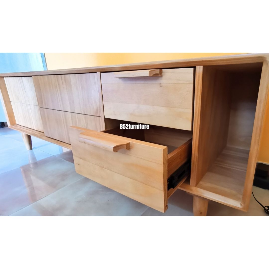 (包送貨安裝 | Delivery and Assembly Included) A252日式電視櫃 (Wooden Tv Cabinet)