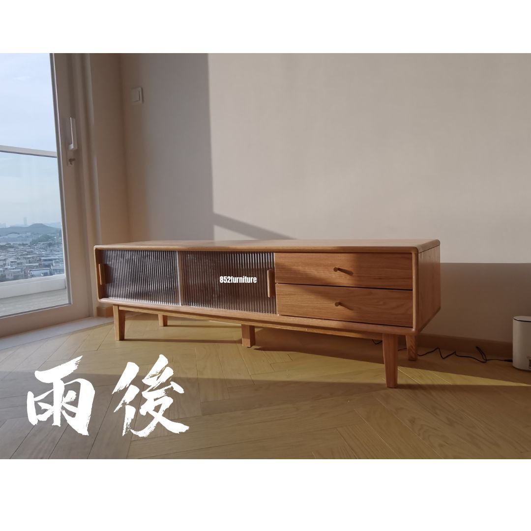 (包送貨安裝 | Delivery and Assembly Included) A018 實木電視櫃 (tv cabinet)