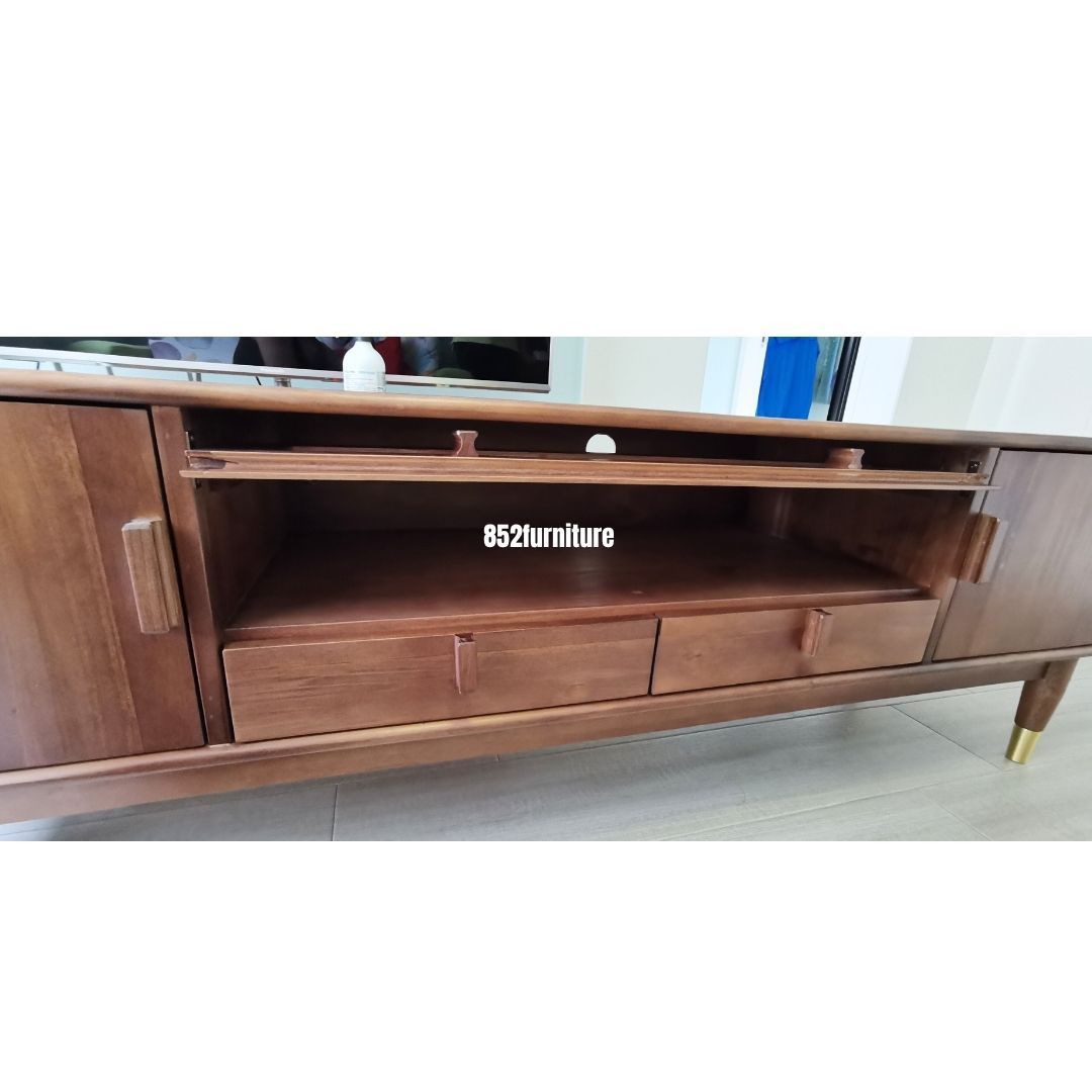 (包送裝安裝 | delivery and assembly included) A162 日式長虹玻璃電視櫃 (Tv Cabinet)