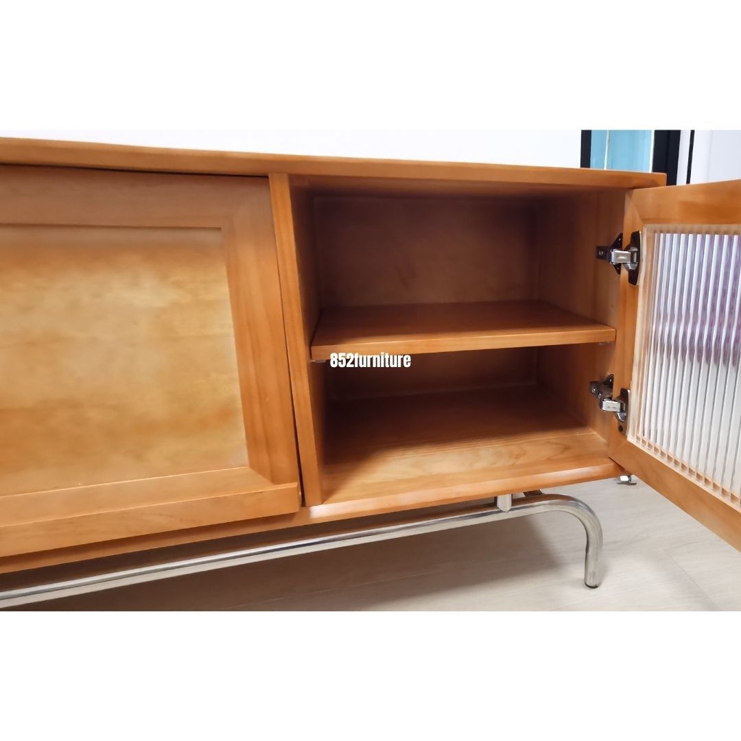 (包送貨安裝 | Delivery and Assembly Included)  A070日式玻璃電視櫃(Tv Cabinet)
