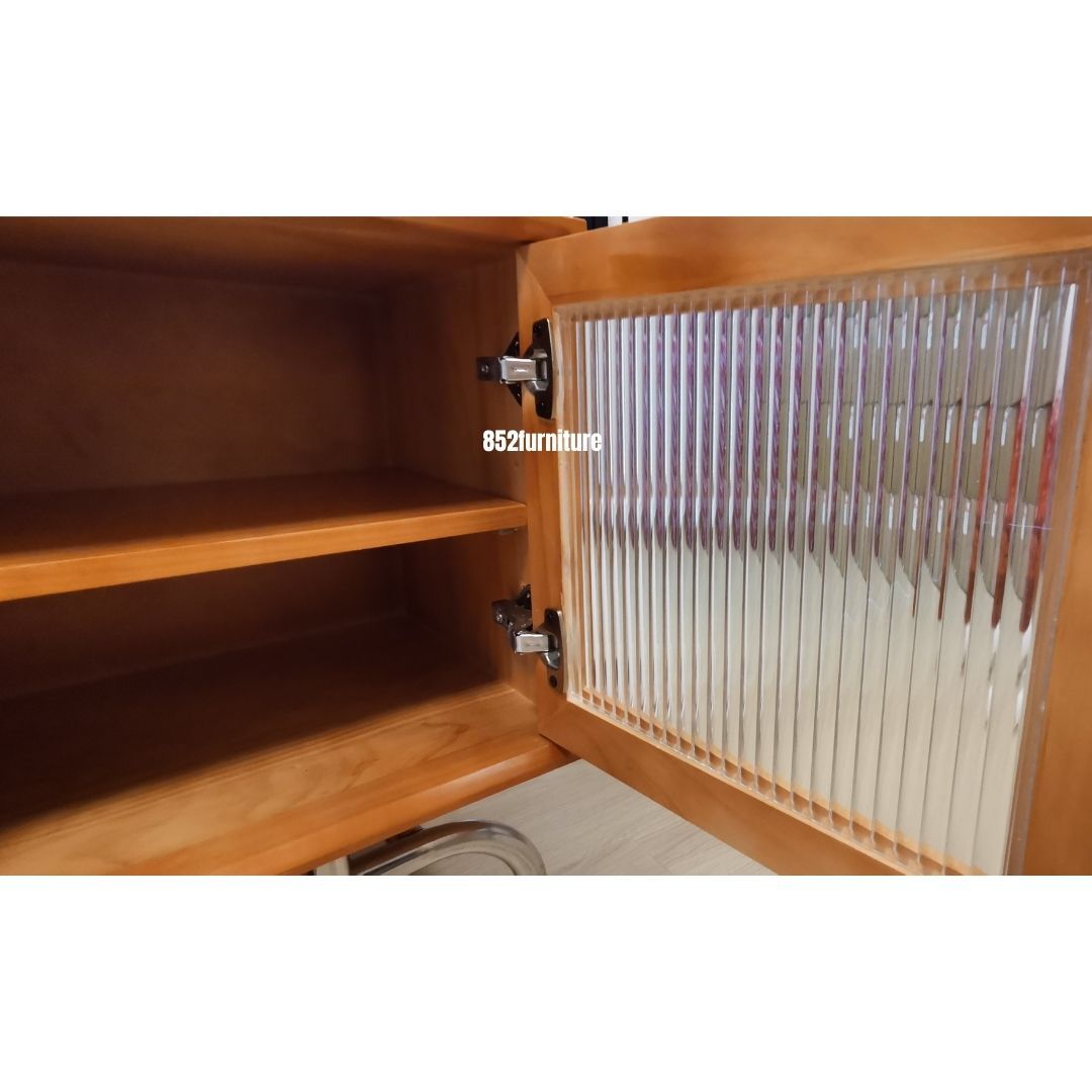 (包送貨安裝 | Delivery and Assembly Included)  A070日式玻璃電視櫃(Tv Cabinet)