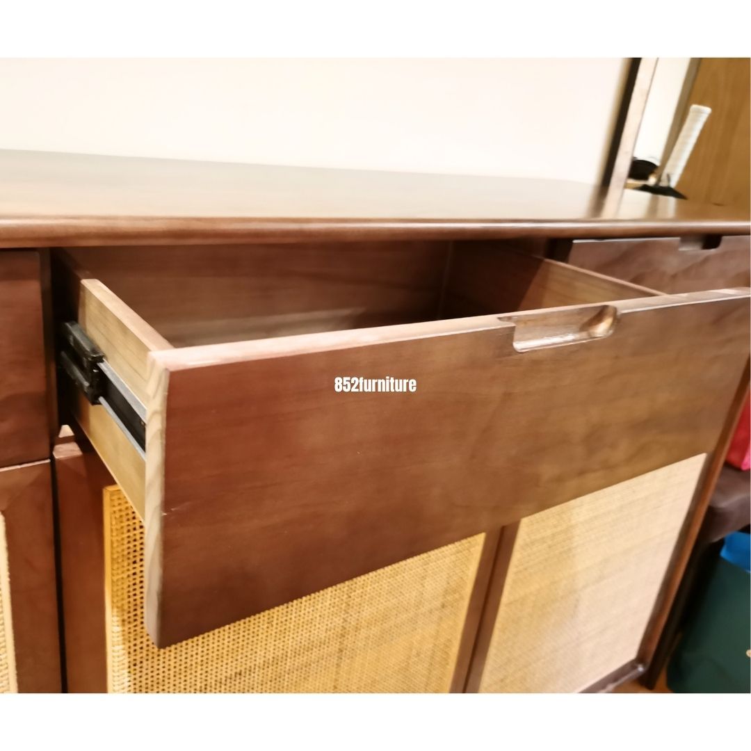 (包送貨安裝 | Delivery and Assembly Included) A277日式藤織面鞋櫃 (rattan shoe cabinet)