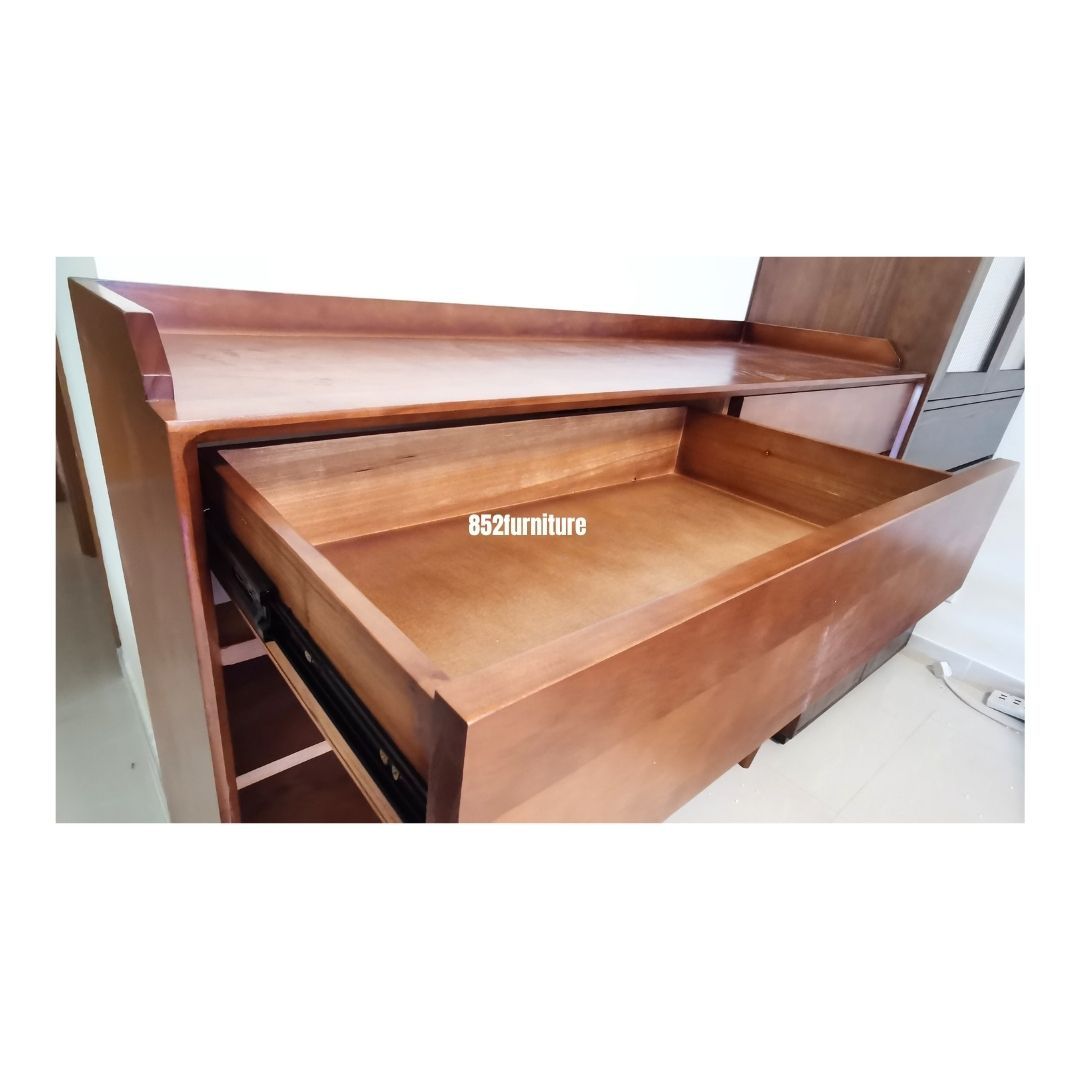(包送貨安裝 | Delivery and Assembly Included)  A421日式實木餐邊櫃 (Japanese Style Sideboard)