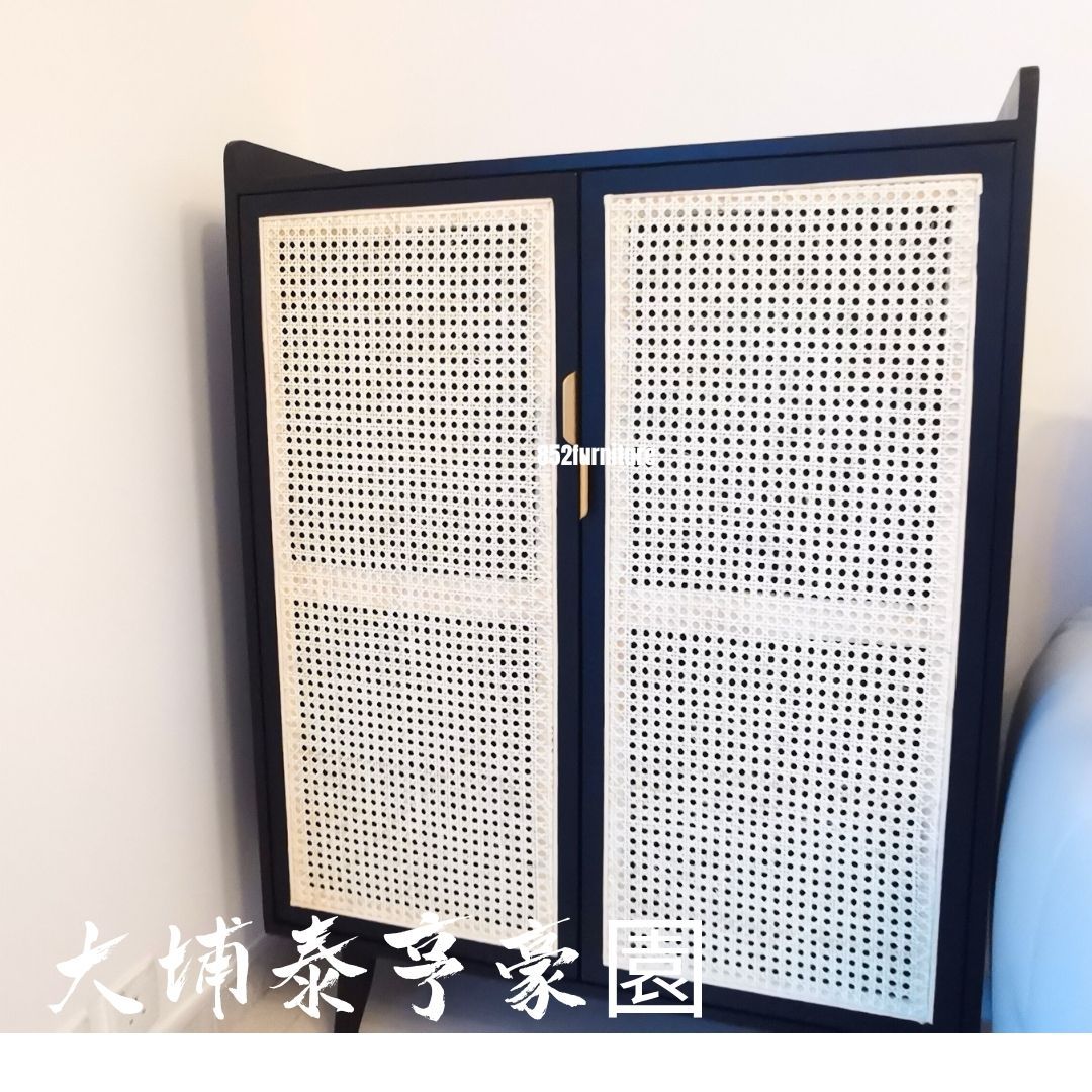 (包送貨安裝 | Delivery and Assembly Included) A123 日式藤織面鞋櫃 (rattan shoe cabinet)