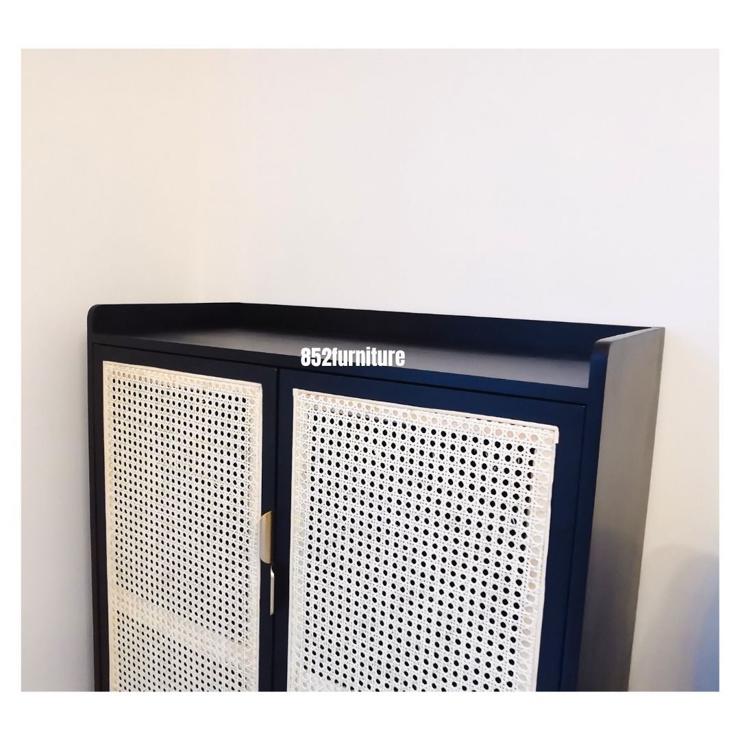 (包送貨安裝 | Delivery and Assembly Included) A123 日式藤織面鞋櫃 (rattan shoe cabinet)
