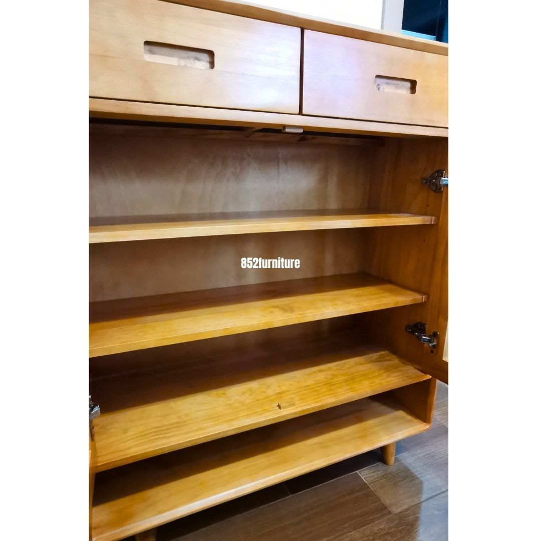 (包送貨安裝 | Delivery and Assembly Included) A121 日式藤織面鞋櫃 (rattan shoe cabinet)